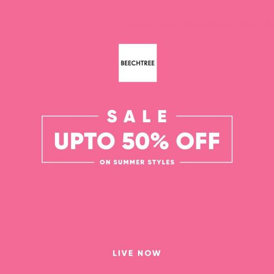 Beechtree Summer Sale! upto 50 off on all summer styles, from 4th May